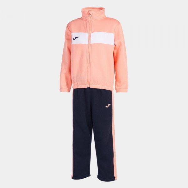 Sportausrüstung für Kinder Joma Stripe Tracksuit Pink Navy