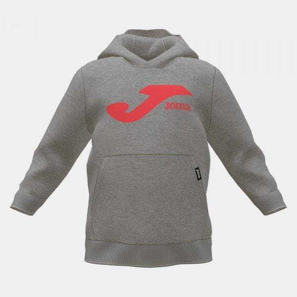 Sportliches Kinder-Sweatshirt Joma Lion Hoodie Melange Grey