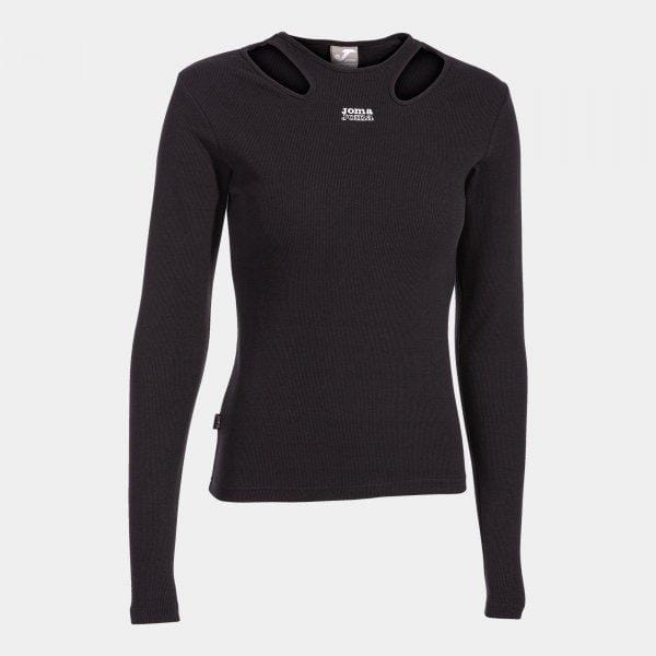 Dámské sportovní tričko Joma Daphne Long Sleeve T-Shirt Black