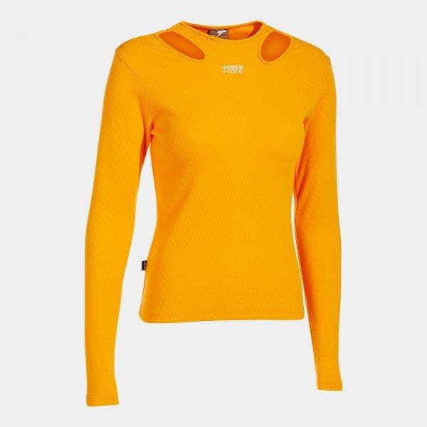 Dámské sportovní tričko Joma Daphne Long Sleeve T-Shirt Orange