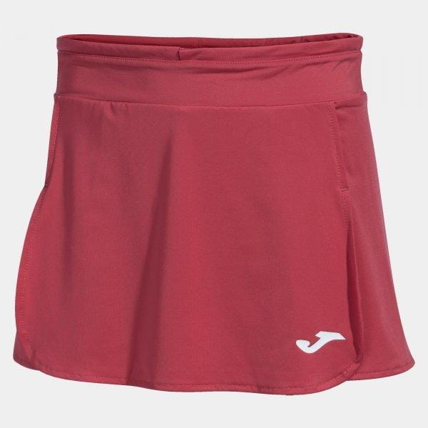 Női sport szoknya Joma Open II Skirt Red