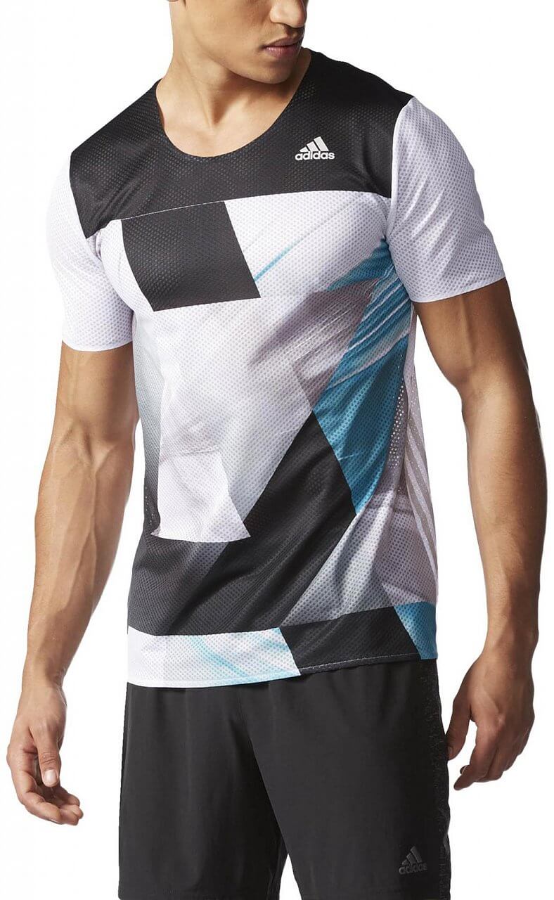 Pánské běžecké tričko adidas adizero Short Sleeve Tee M
