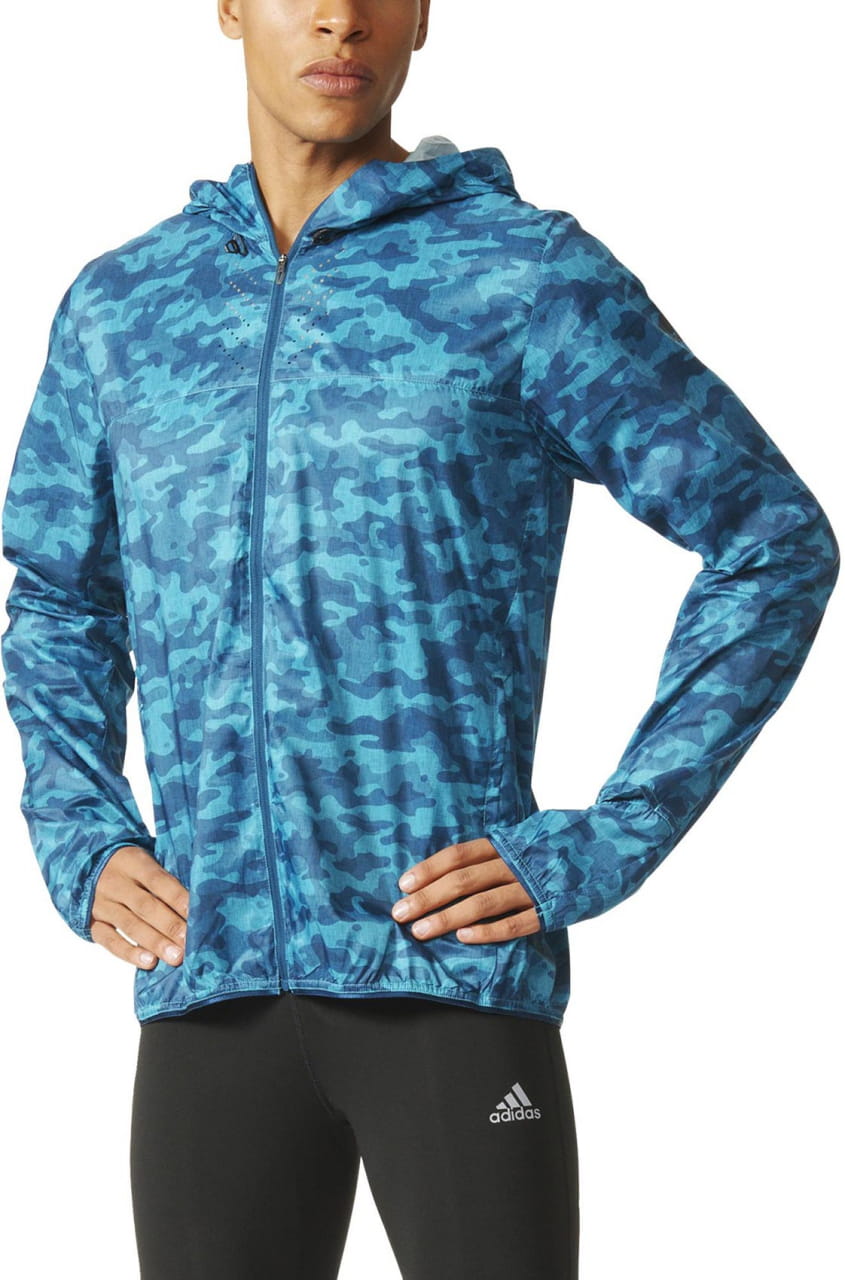 Pánská běžecká bunda adidas KANOI WIND JKT