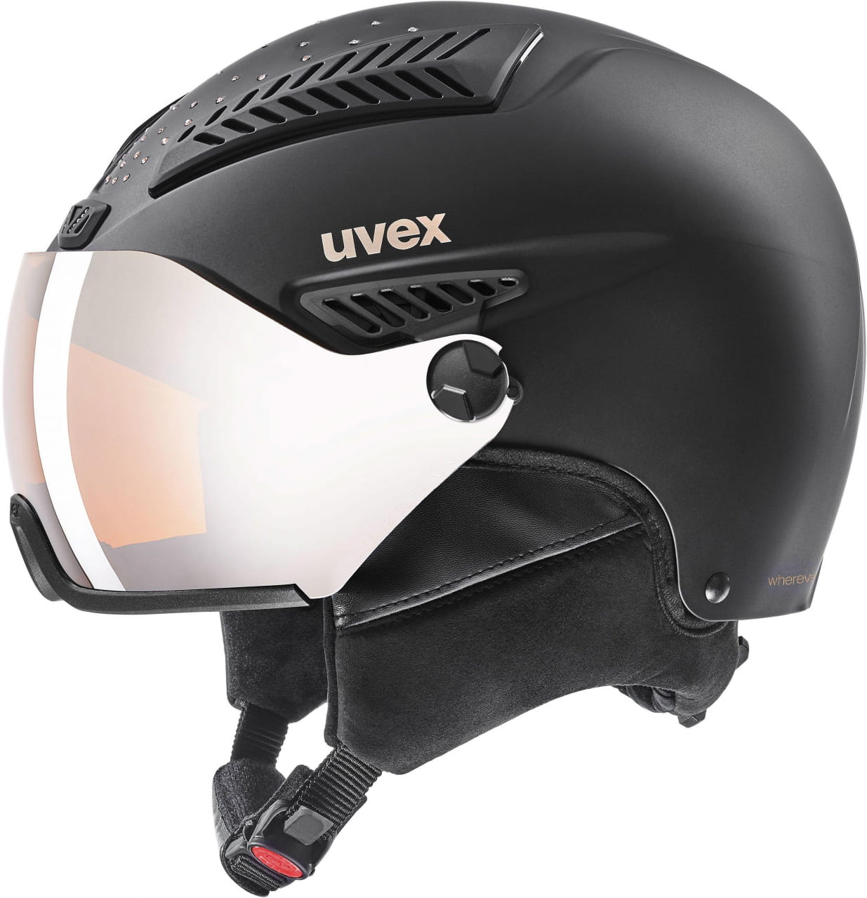 Dámská lyžařská helma Uvex Hlmt 600 Visor