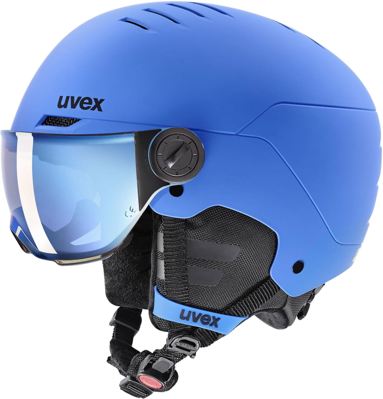 Dětská lyžařská helma Uvex Rocket Jr. Visor
