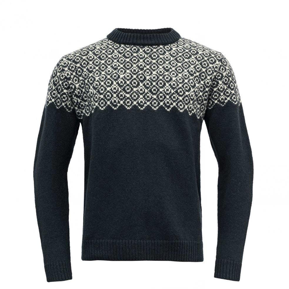 Pull unisexe d'hiver Devold Bjørnøya Wool Sweater