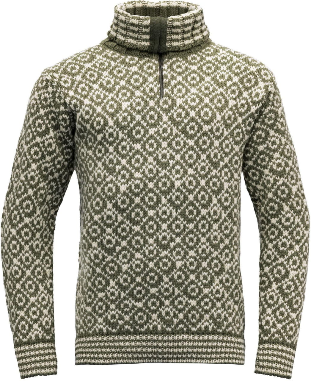 Unisex zimski pulover Devold Svalbard Wool Zip Neck