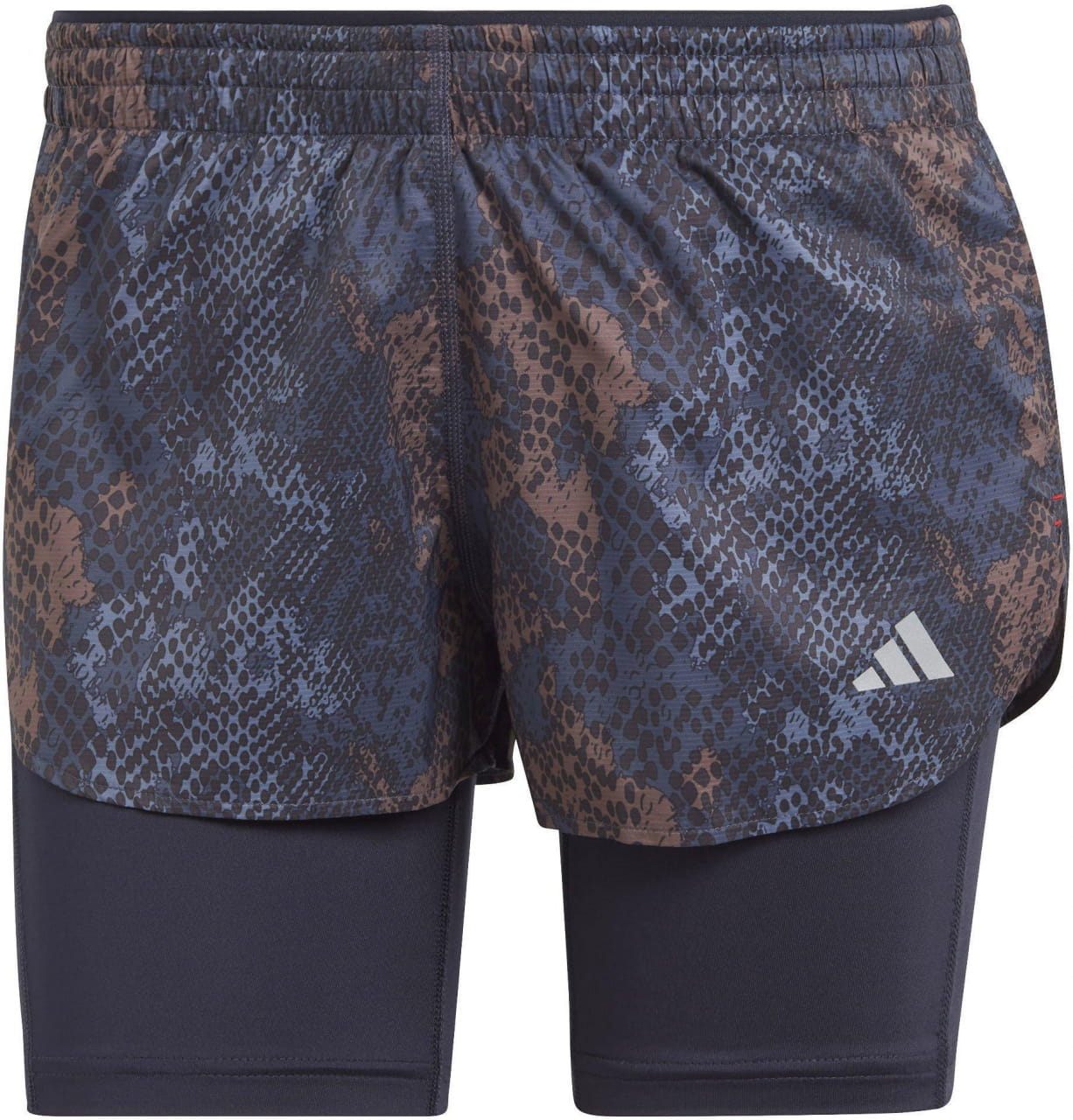 Pantalones cortos de running para mujer adidas Fast 2In1 Aop