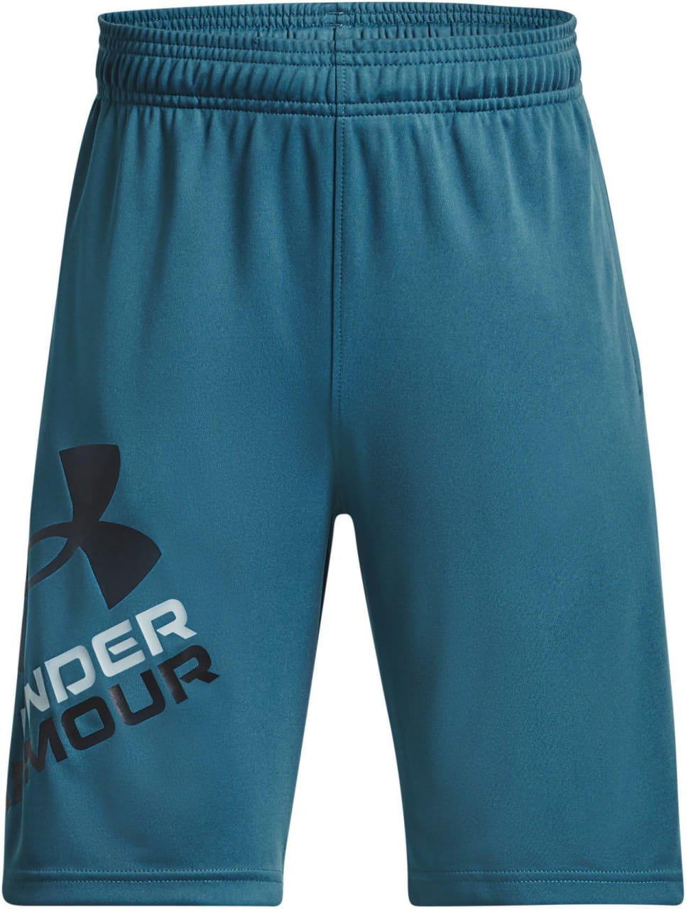 Otroške športne hlače Under Armour Prototype 2.0 Logo Shorts-BLU
