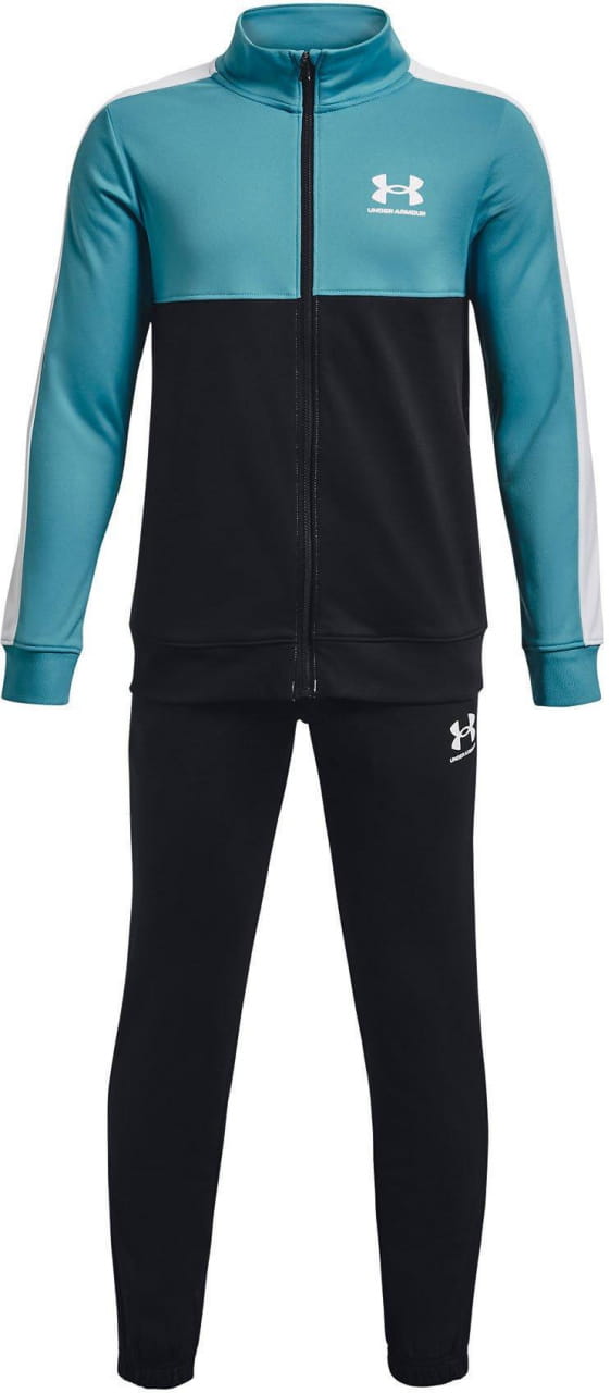Kit sportivo per bambini Under Armour CB Knit Track Suit-BLK