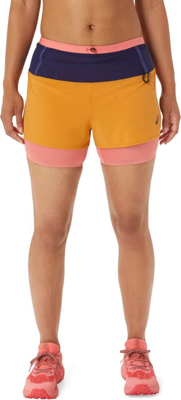 Pantalones cortos de running para mujer Asics Fujitrail 2-N-1 Short