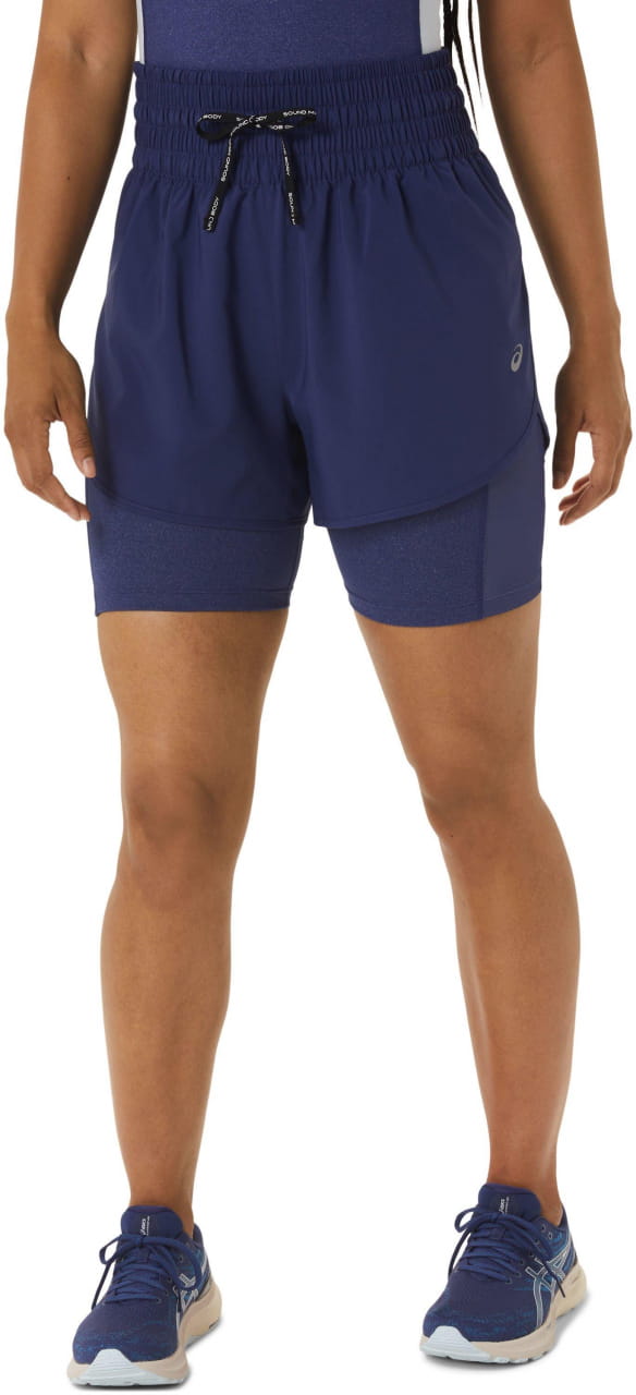 Pantalones cortos de running para mujer Asics Nagino 4In Run Short