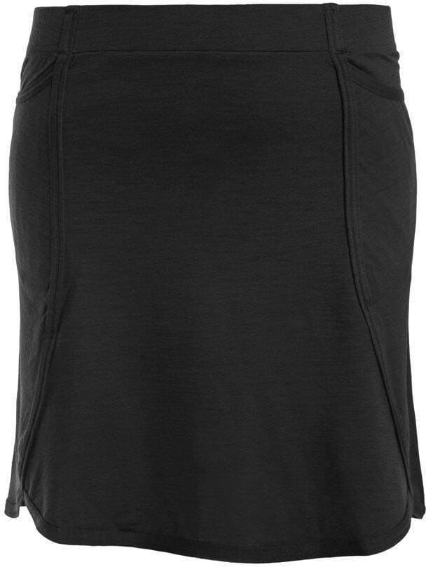 Sportrock für Frauen Sensor Merino Active dámská sukně černá
