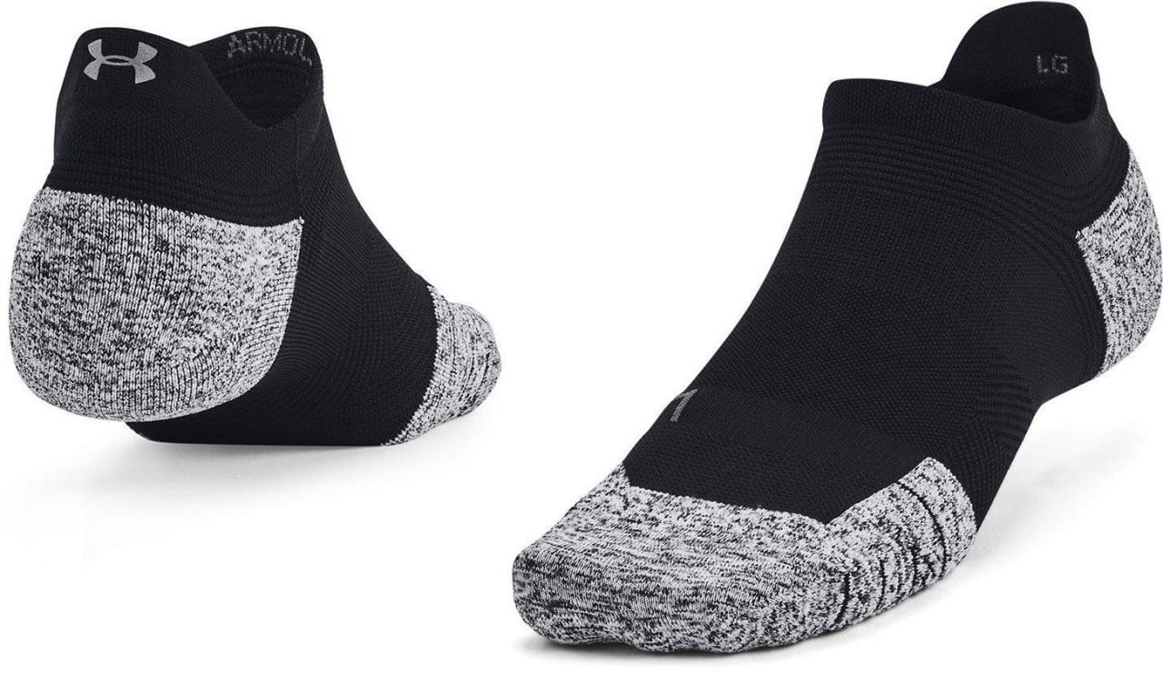 Unisexové sportovní ponožky Under Armour AD Run Cushion 1pk NS Tab-BLK