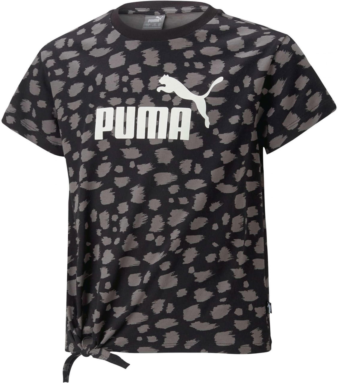 Sportshirt voor kinderen Puma ESS+ Animal AOP Knotted Tee
