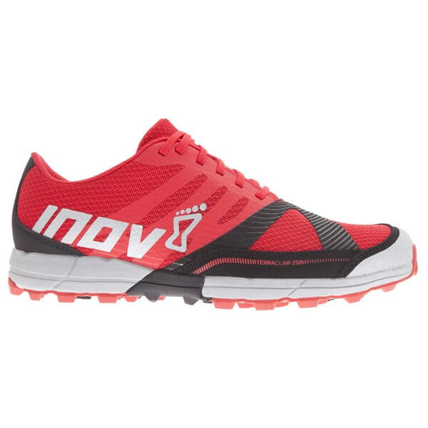 Bežecké topánky Inov-8 TERRACLAW 250 (S) red/black/grey červená