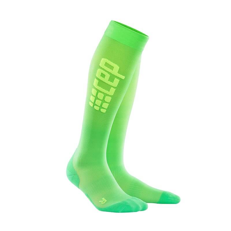 Ponožky CEP Běžecké podkolenky ultralight pánské viper / zelená