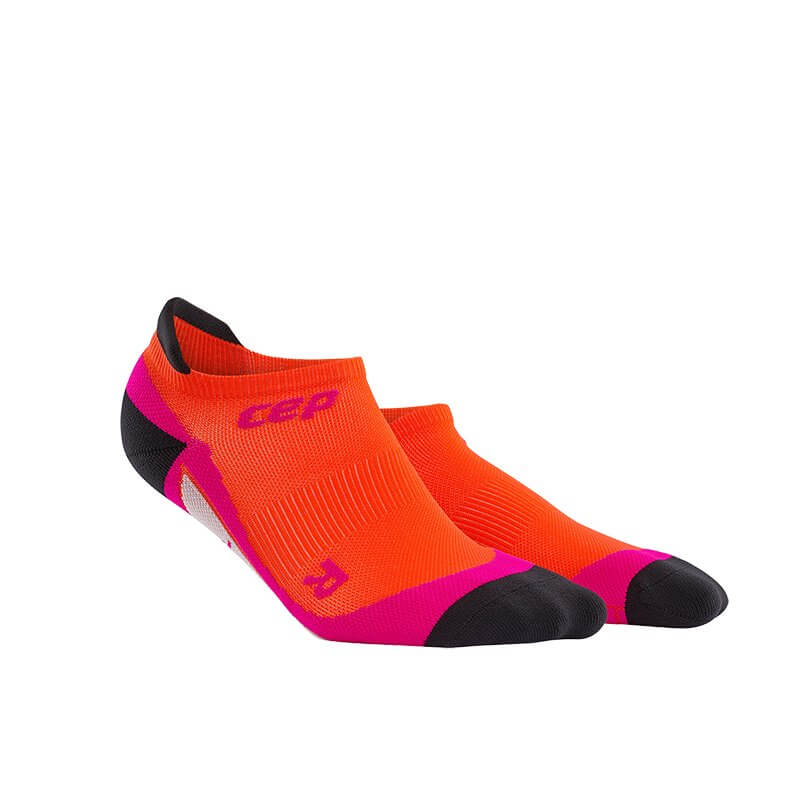 Ponožky CEP Nízké ponožky dámské tmavě oranžová / růžová