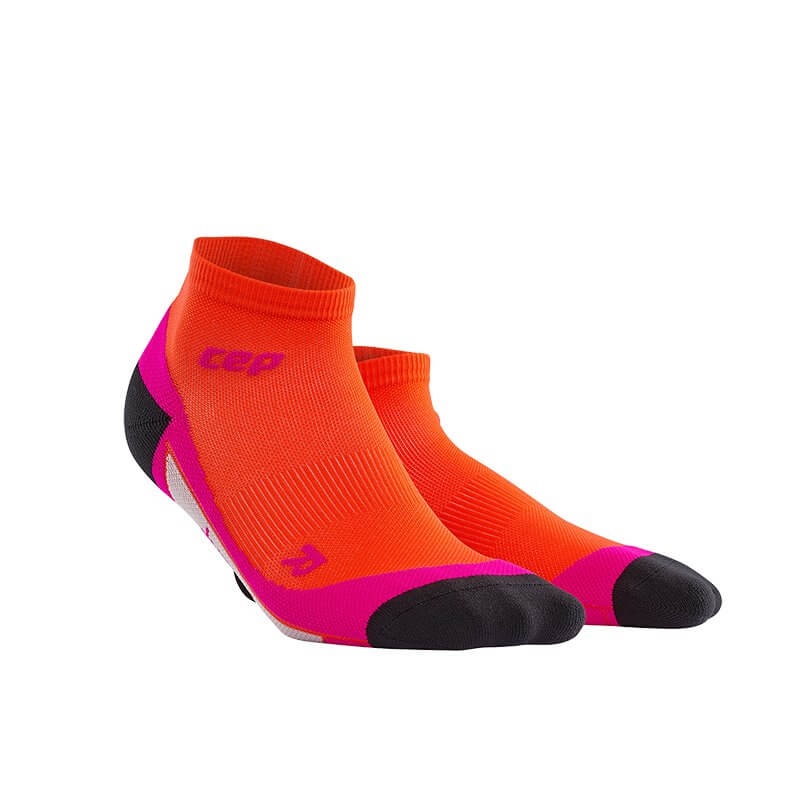 Ponožky CEP Kotníkové ponožky dámské tmavě oranžová / růžová