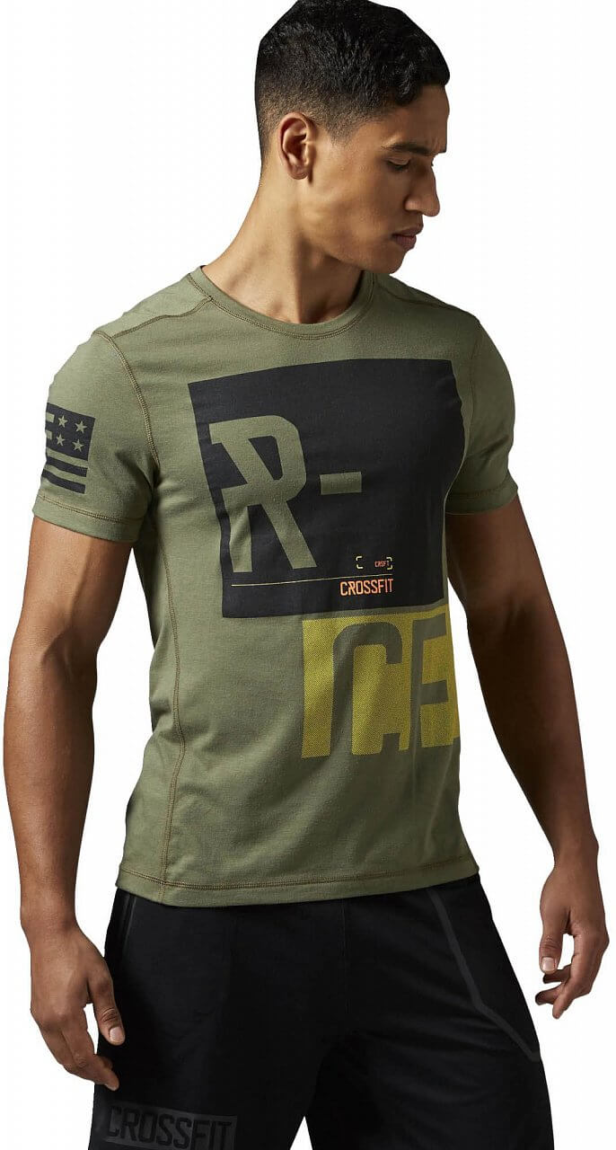 Pánské sportovní tričko Reebok RCF Performance Blend Tee v1