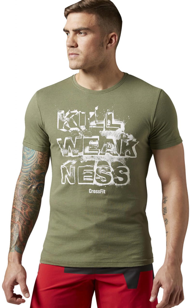 Pánské sportovní tričko Reebok RCF Kill Weakness Tee