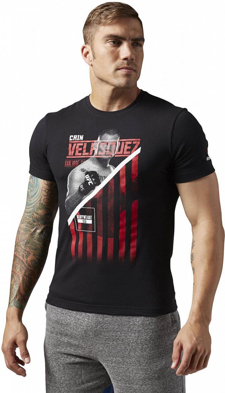 Pánské sportovní tričko Reebok Velasquez Fighter Tee