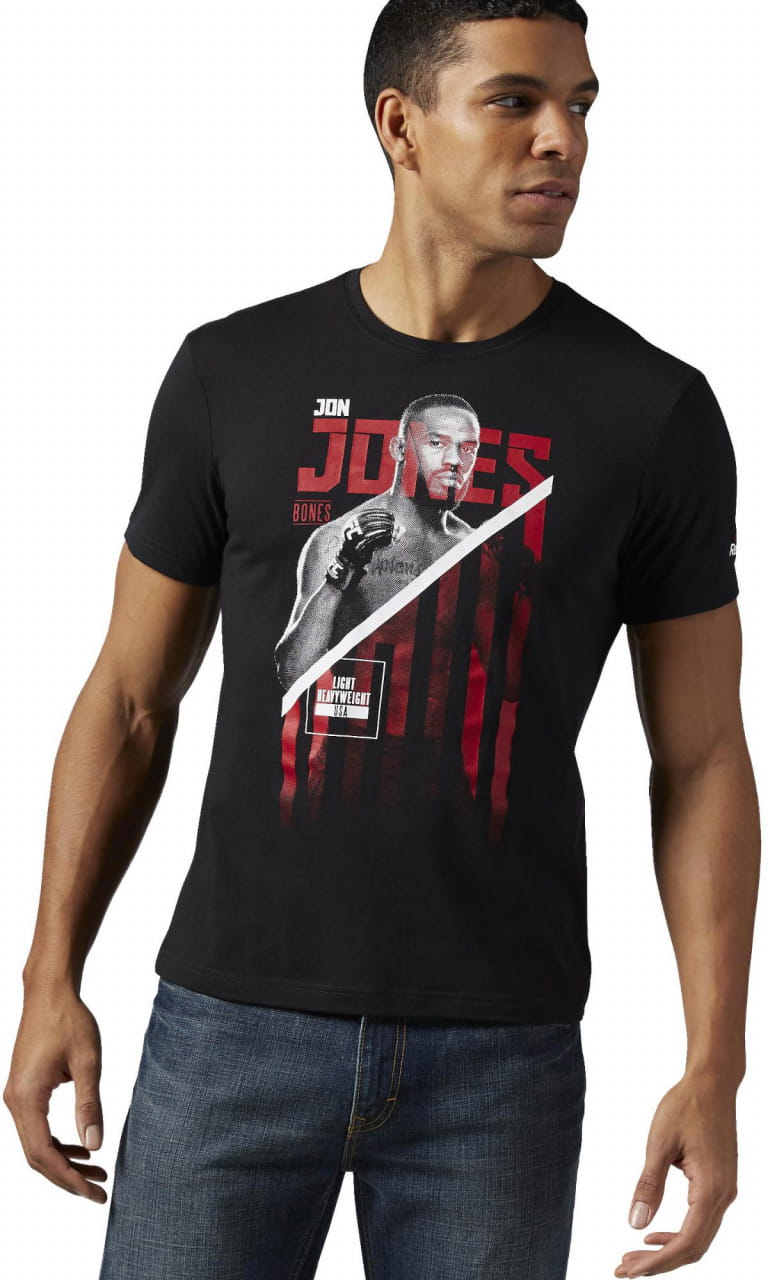 Pánské sportovní tričko Reebok Jones Fighter Tee