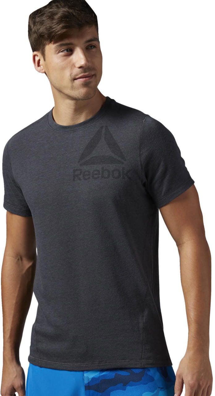 Pánské sportovní tričko Reebok ONE Series Big Logo Triblend SS Top