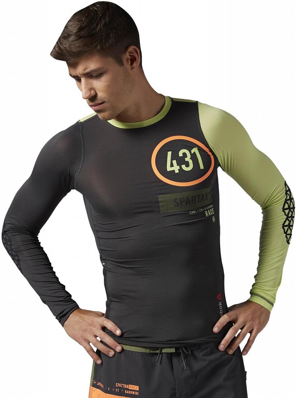 Pánské běžecké tričko Reebok Spartan Pro Long Sleeve Compression