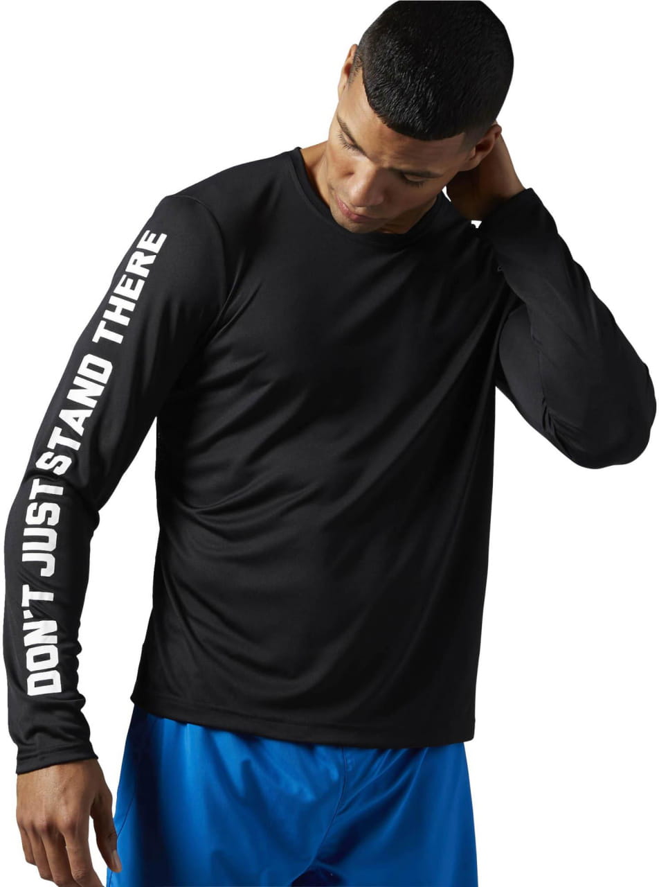 Pánske bežecké tričko Reebok Running Essentials Long Sleeve Tee