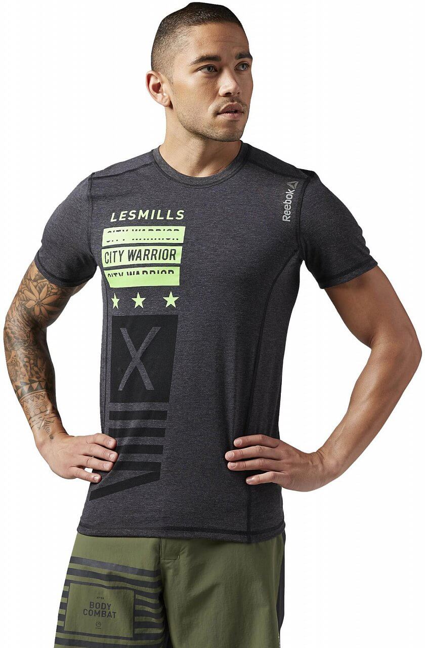 Pánské sportovní tričko Reebok Les Mills Bodycombat Tee