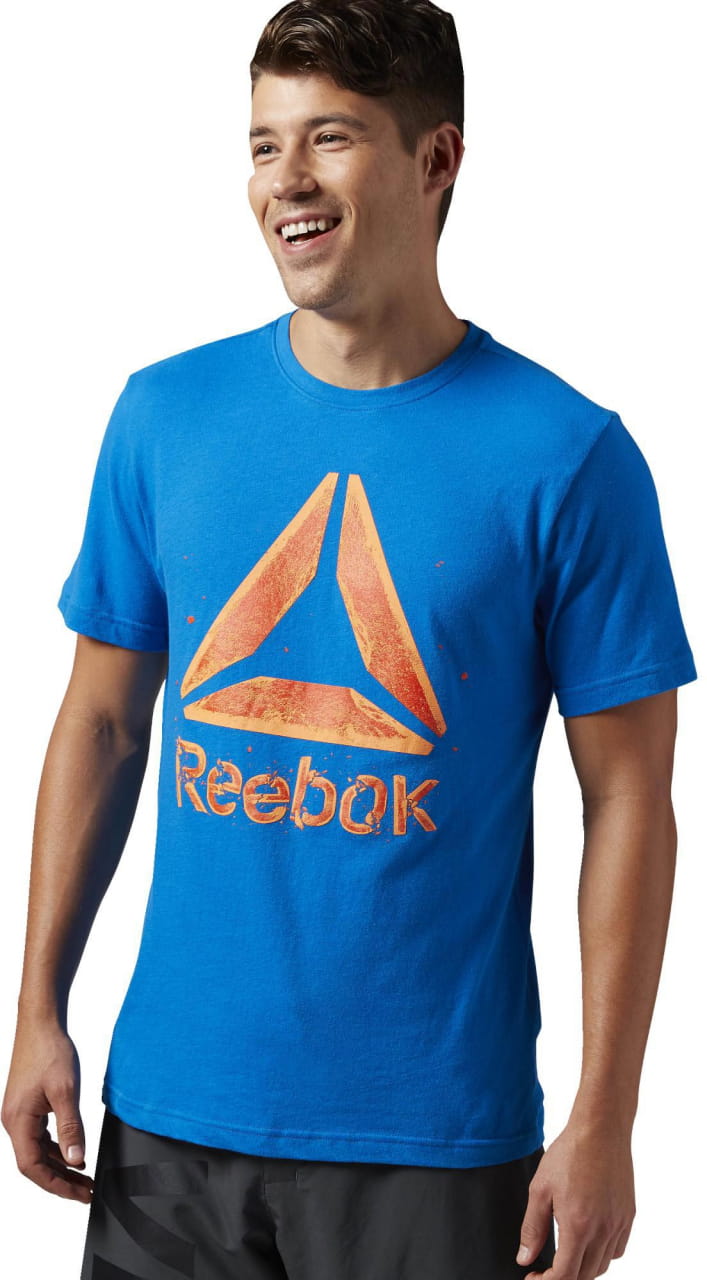 Pánské sportovní tričko Reebok Shattered Stacked Reebok Delta Tee