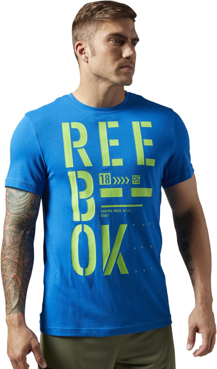 Pánské sportovní tričko Reebok Stencil Reebok Graphic Tee