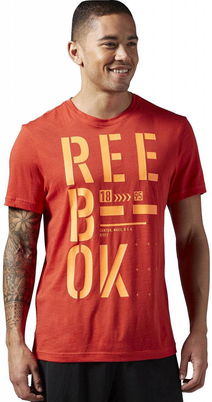 Pánské sportovní tričko Reebok Stencil Reebok Graphic Tee