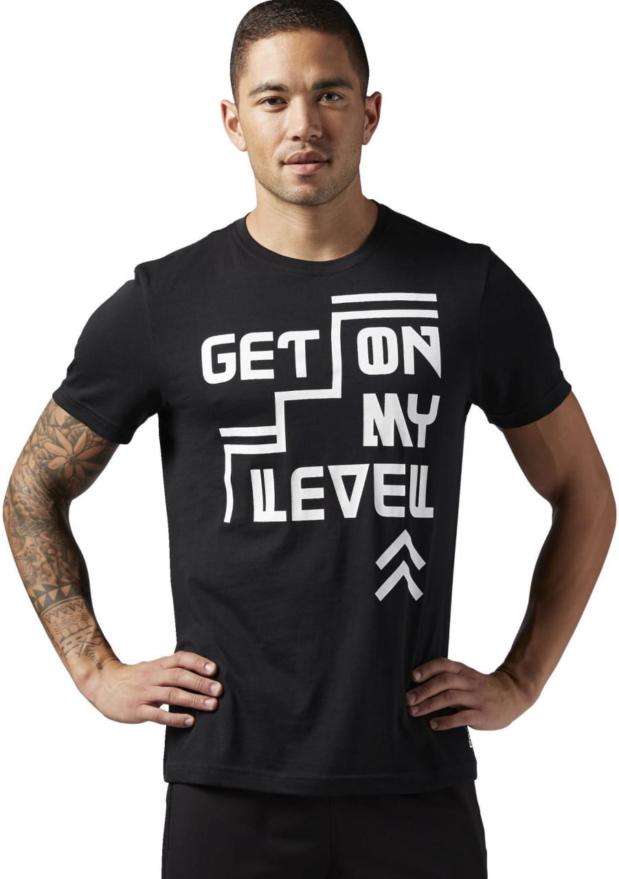 Pánské sportovní tričko Reebok Get on my Level Graphic Tee