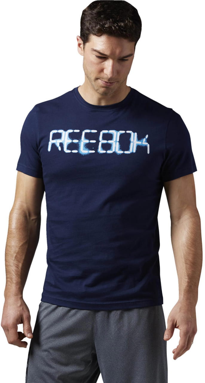 Pánske športové tričko Reebok Digital Reebok Read Graphic Tee