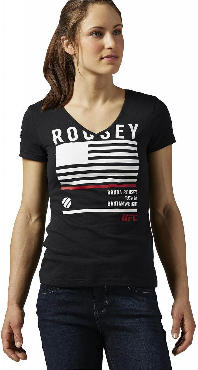 Dámské sportovní tričko Reebok Rousey Nickname Tee
