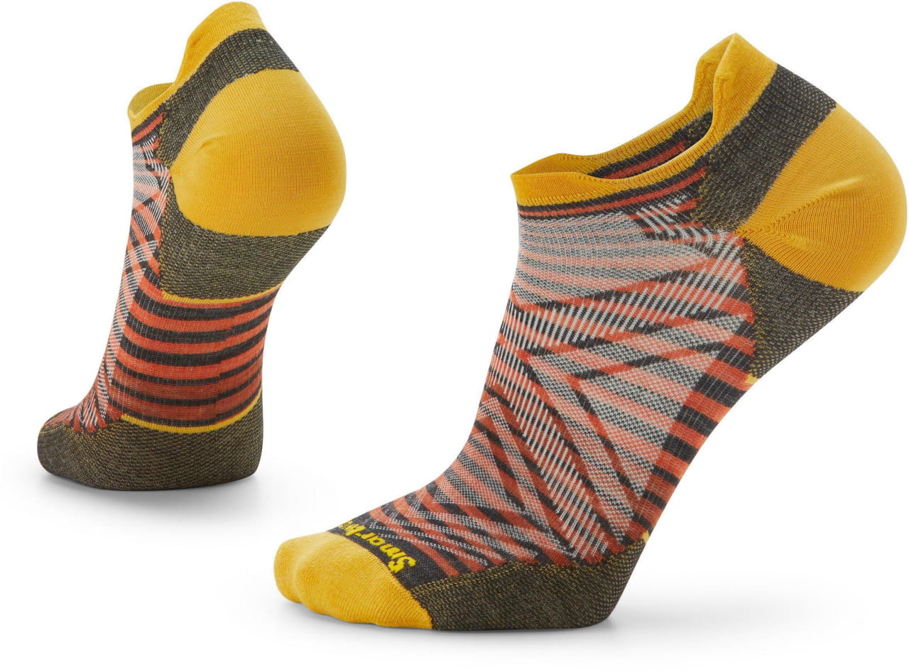 Унисекс чорапи за бягане Smartwool Run Zero Cushion Low Ankle Pattern