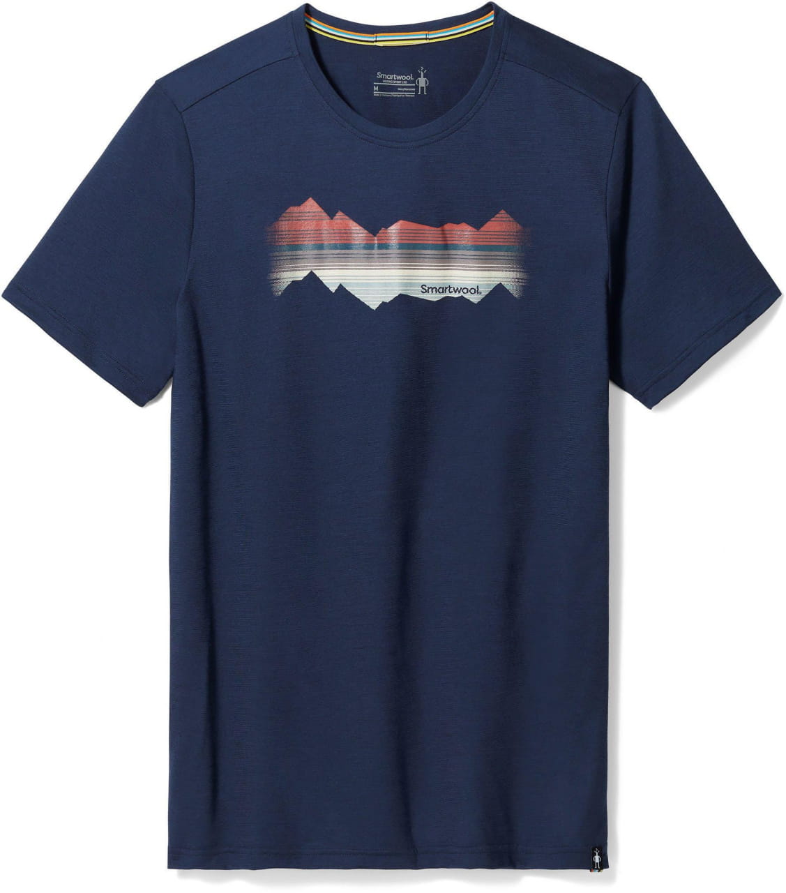 Koszulka sportowa unisex Smartwool Mountain Horizon Graphic SS Tee Slim Fit