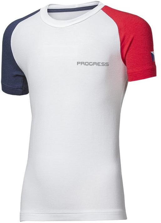 Maglietta nera da bambino con bambù Progress Republico T-Shirt