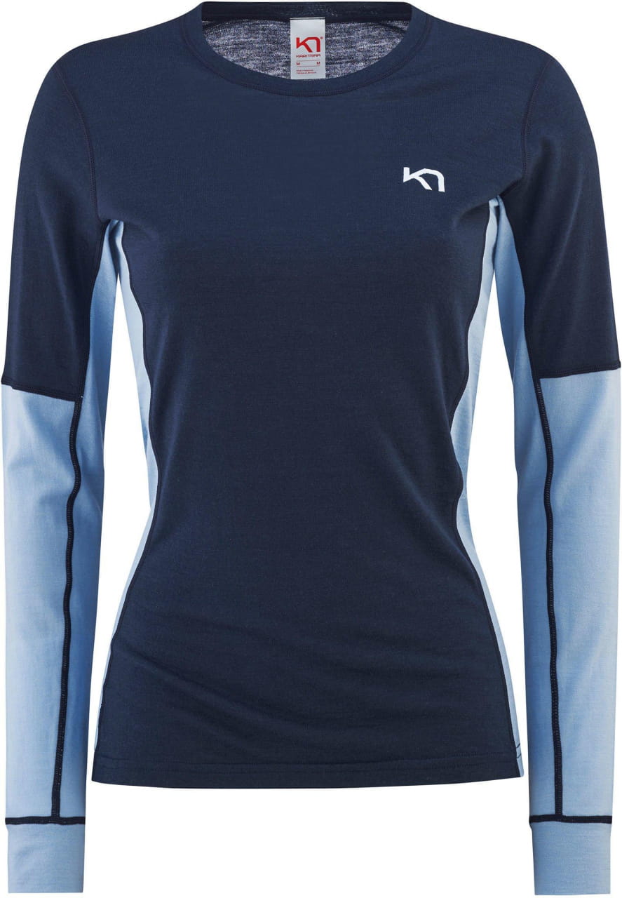 Langarm-T-Shirt für Frauen aus Merino Kari Traa Elenore Long Sleeve