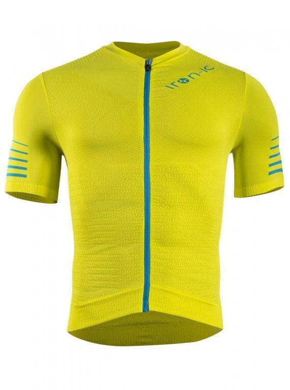 Moška kolesarska majica Iron-ic T-Shirt Ss Man Irn Bike Power 1.0