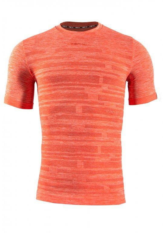 Chemise fonctionnelle à motifs rayés pour hommes Iron-ic T-Shirt Ss Man Outwear 6.1 Striped