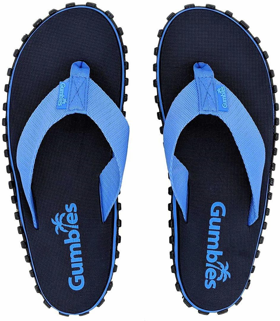 Unisex slippers voor in de stad en daarbuiten Gumbies Duckbill Flip-Flop Navy
