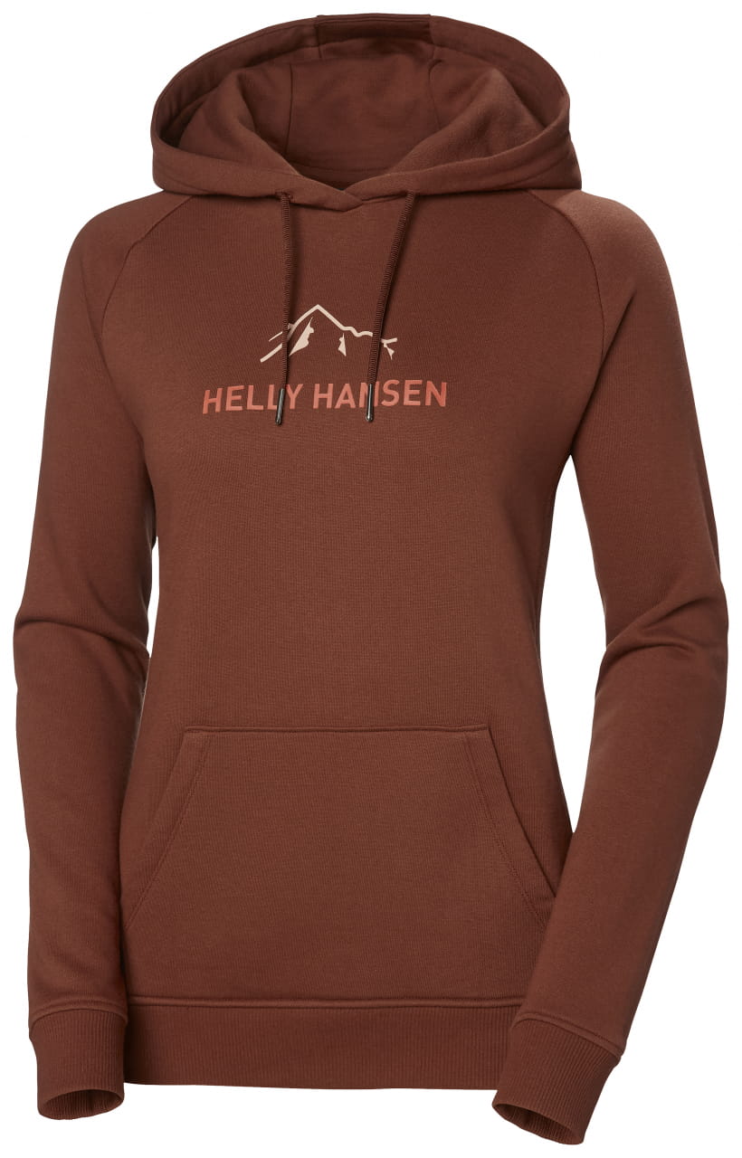 Ženska majica za na prostem Helly Hansen W F2F Organic Cotton Hoodie