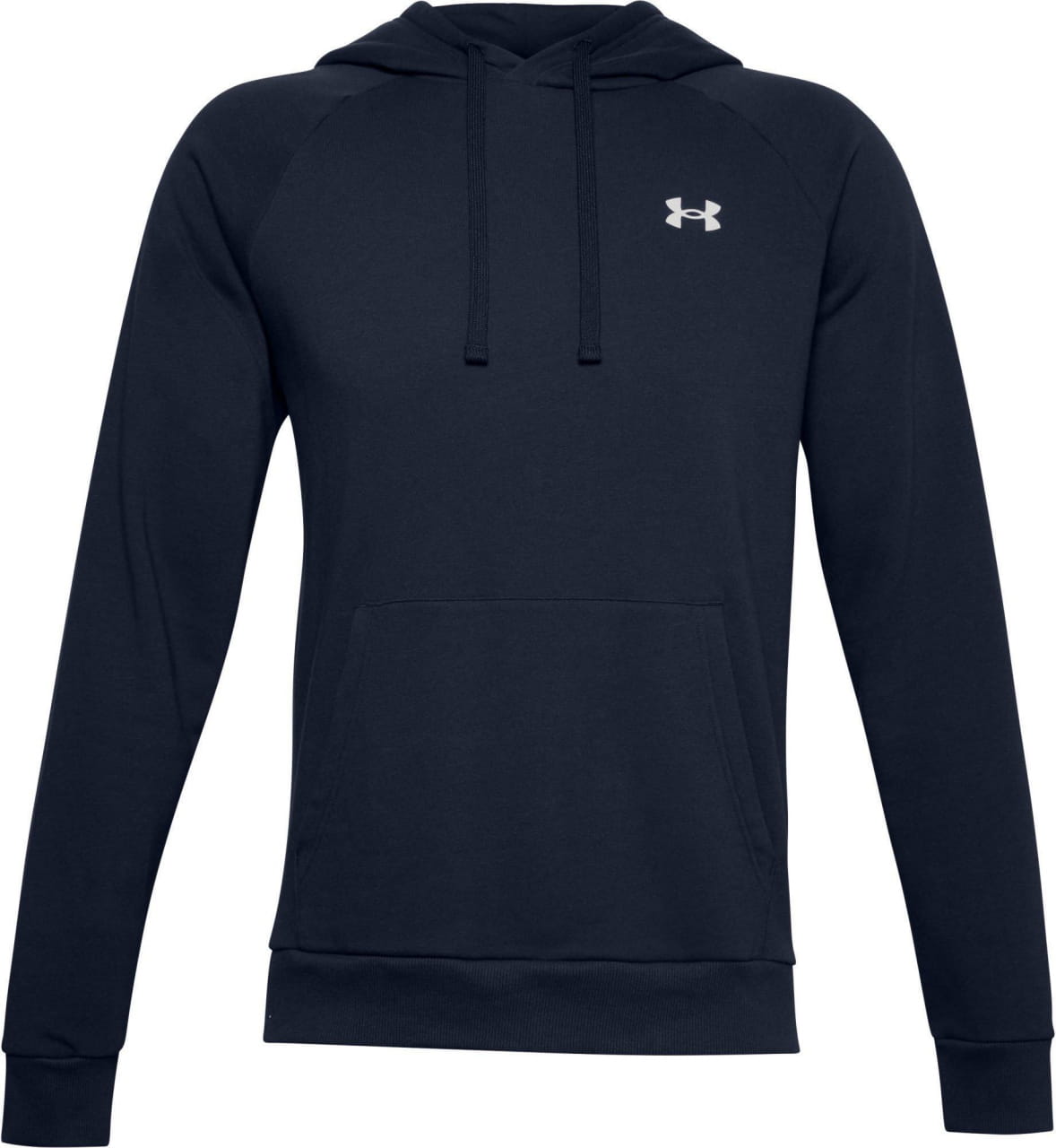 Sudadera deportiva para hombre Under Armour Rival Cotton Hoodie-NVY