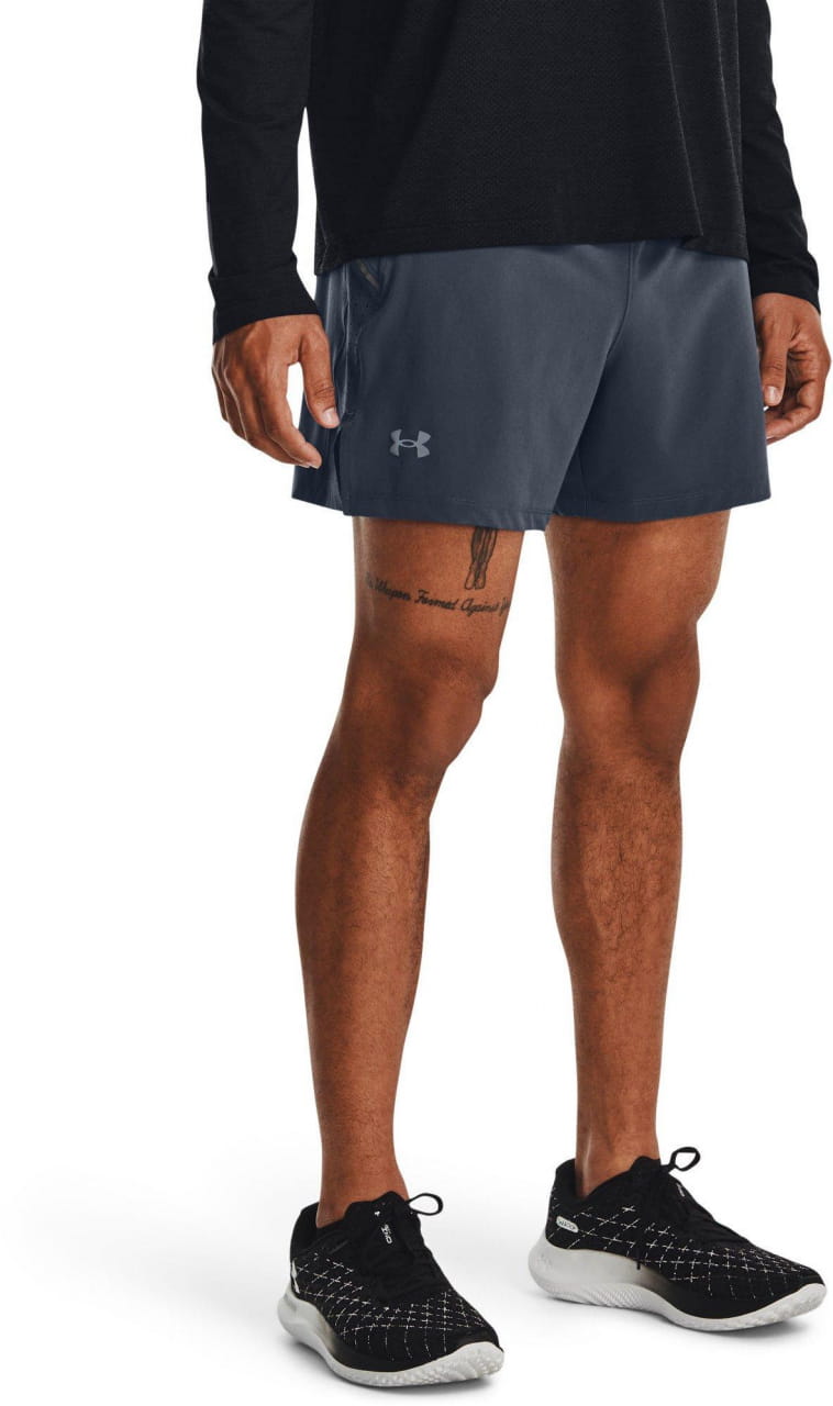 Pantalones cortos de deporte para hombre Under Armour LAUNCH ELITE 5'' SHORT-GRY