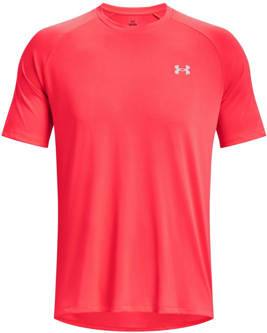 Sporthemd für Männer Under Armour Tech Reflective SS-RED