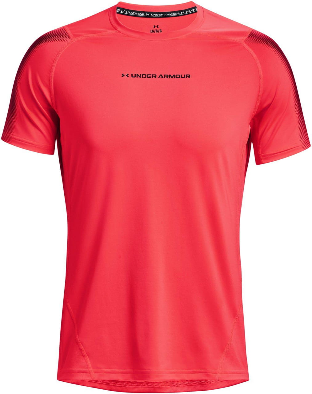 Férfi sporting Under Armour HG Armour Nov Fitted SS-RED