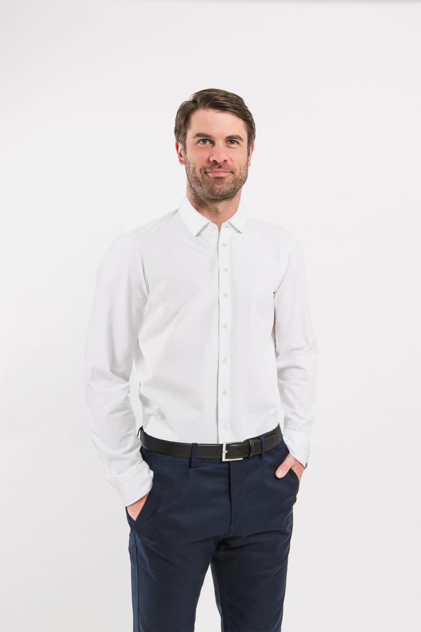 Camisa slim para hombre Be Lenka Essentials Men's Slim Shirt